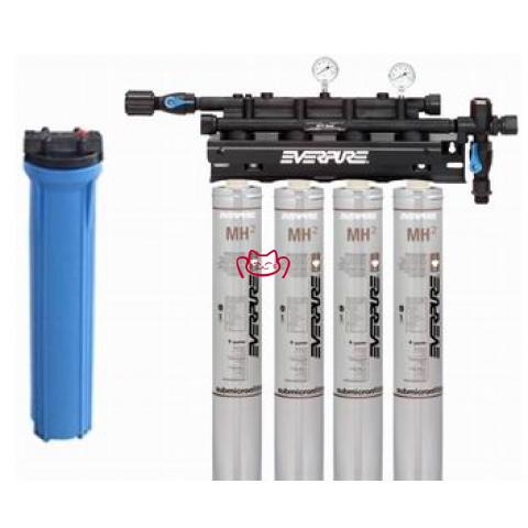 美國(guó)愛(ài)惠浦EVERPURE QC7I QUAD MH 四頭凈水器48000加侖