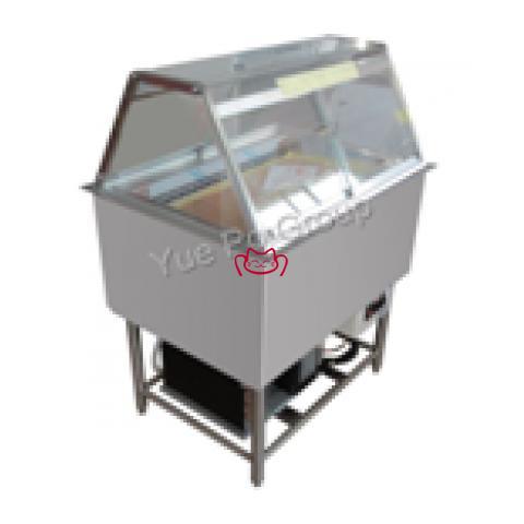 供應香港LEEGO  BIS-09X-L1 嵌入式雙門展示雪糕柜、冰淇淋展示柜雙門