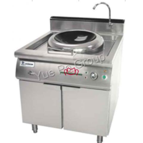 INTECH  RIW-4-E15西式電磁單頭炒爐 商用炒菜爐廚房設(shè)備