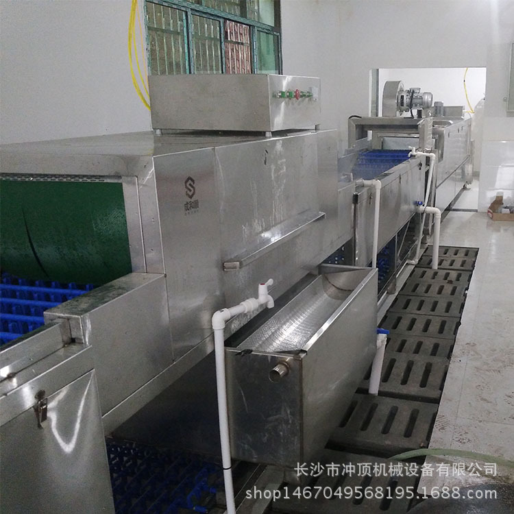 全自動超聲波洗碗機(jī)流水線【清洗消毒烘干一條龍服務(wù)】