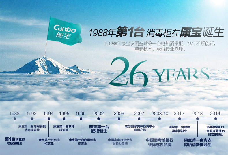 Canbo/康寶RTP700G-1消毒柜商用消毒碗柜雙門(mén)紅外線熱風(fēng)循環(huán)正品