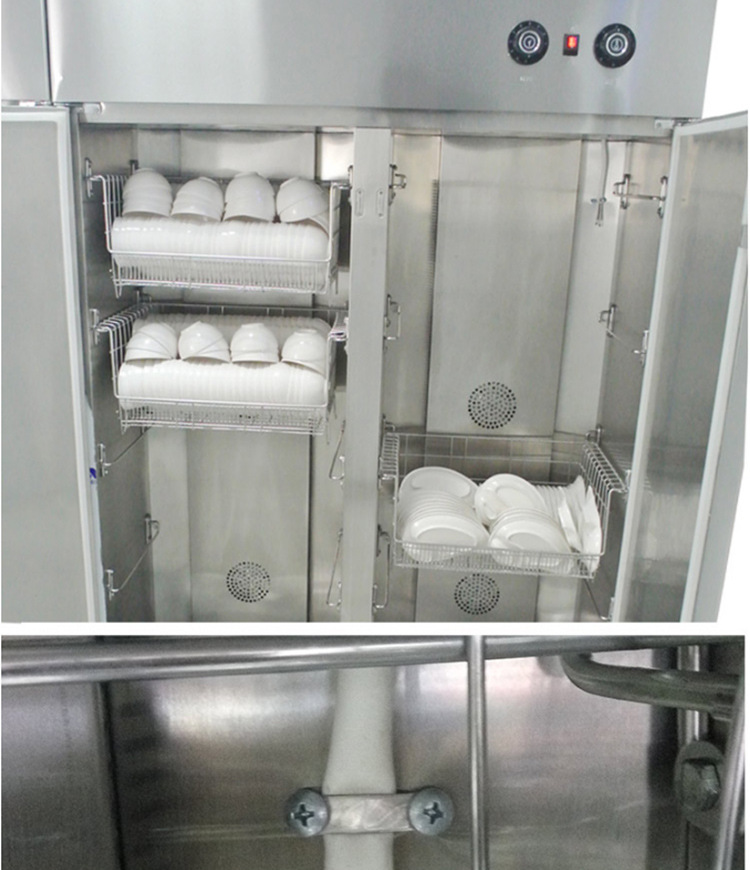 美廚消毒柜商用立式保潔碗柜720L大容量熱風(fēng)循環(huán)發(fā)泡消毒碗柜雙門(mén)