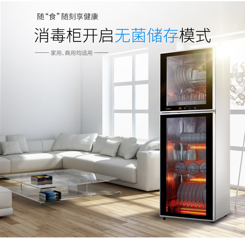 ZTD268K-2U 消毒柜立式雙門(mén)家用商用飯店大容量消毒柜