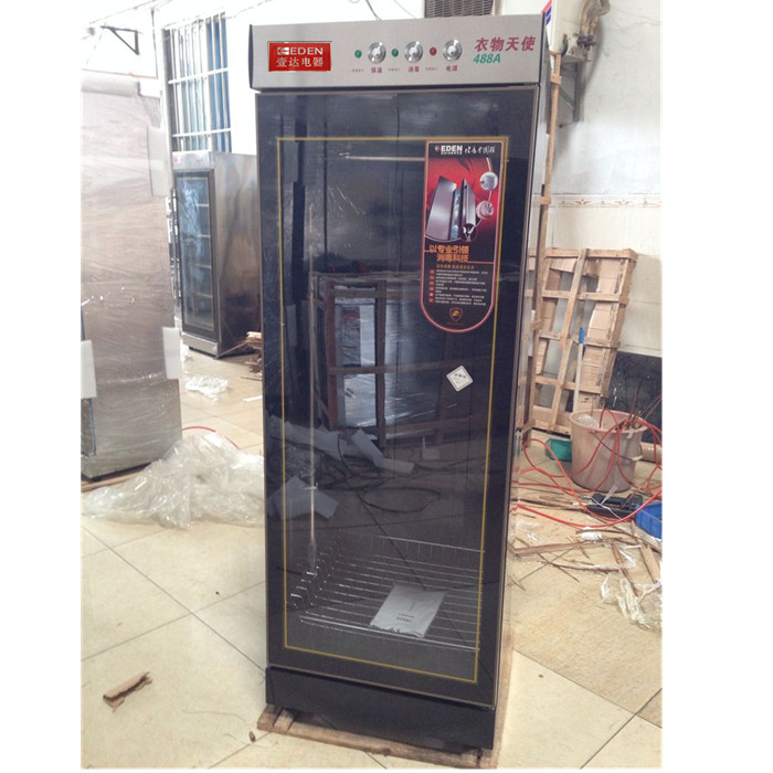 998L大型立式雙開(kāi)門美容院商用毛巾消毒柜 衣物酒店紫外線消毒柜