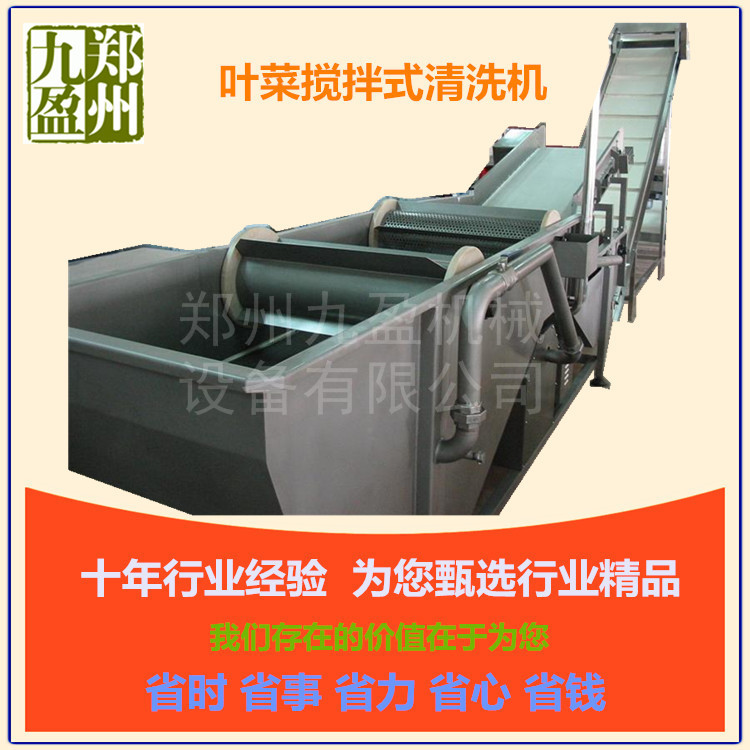 廠家批發(fā) 臭氧自動翻轉(zhuǎn)洗菜機 商用連續(xù)式洗菜機 毛刷去雜清洗