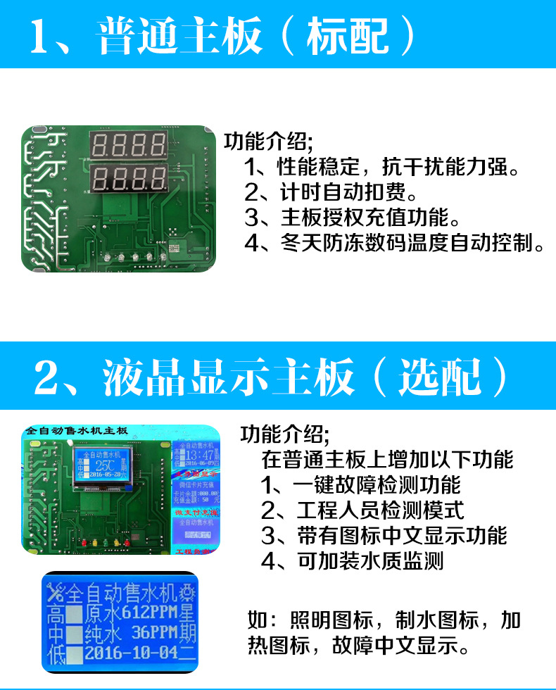 海潤(rùn)德小區(qū)戶(hù)外刷卡投幣無(wú)人自動(dòng)商用售水機(jī)過(guò)濾純凈水直飲凈水器