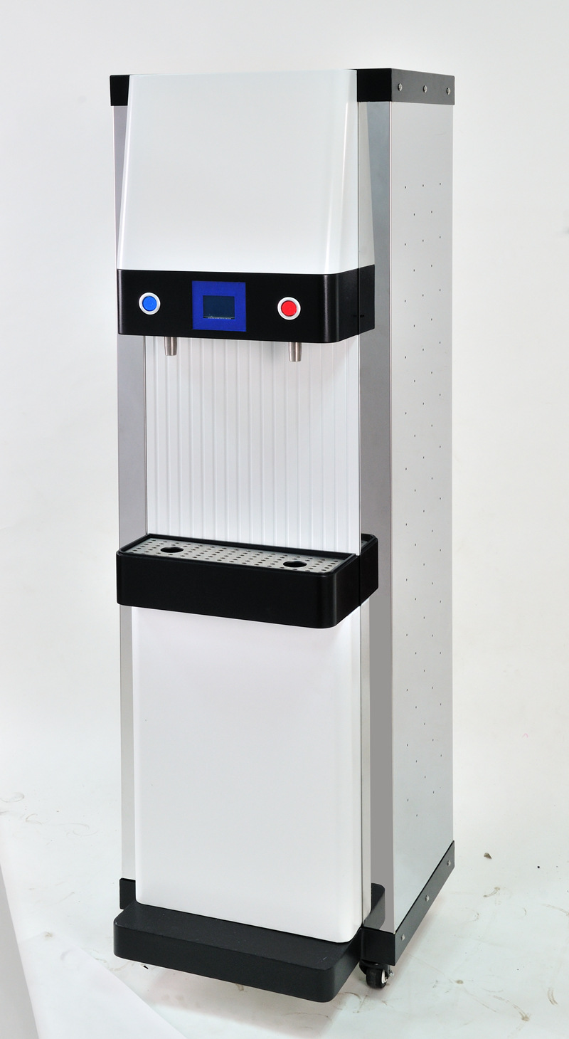 商用凈水器設(shè)備，加熱一體商務(wù)純水機 400純水機 可加液晶電視