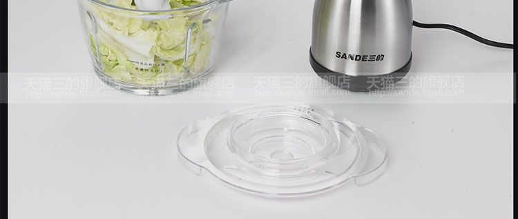 工廠直銷(xiāo)電動(dòng)玻璃絞肉機(jī)家用電動(dòng)多功能不銹鋼攪碎菜拌機(jī)商用家用