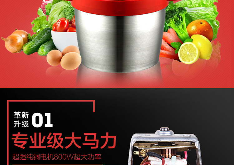 廠家批發(fā)惠爾普斯大容量不銹鋼商用絞肉機(jī)C80 餐廳專用絞肉機(jī)