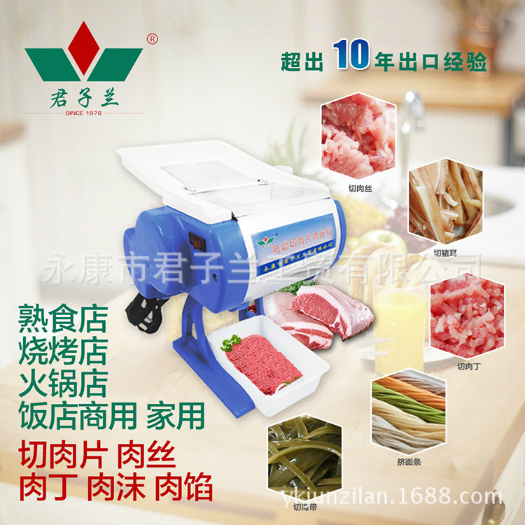 電動絞肉機(jī) 商用多功能小型切肉片機(jī)切肉絲機(jī)鮮肉自動切丁機(jī)