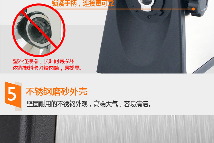 新穩(wěn)MG60家用商用電動不銹鋼多功能絞肉機搞肉碎肉蒜蓉辣椒灌腸機