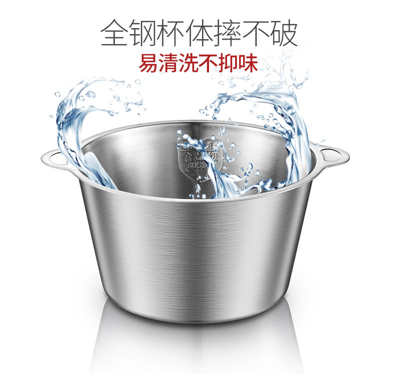 順庭絞肉機(jī)家用電動(dòng)不銹鋼多功能 攪拌機(jī)商用大容量2L
