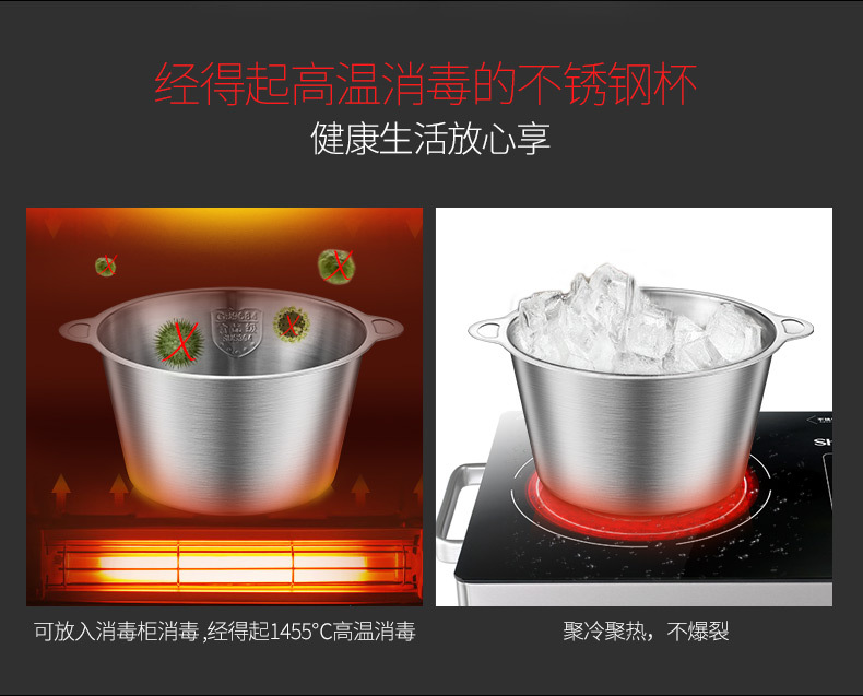 順庭絞肉機(jī)家用電動(dòng)不銹鋼多功能 攪拌機(jī)商用大容量2L