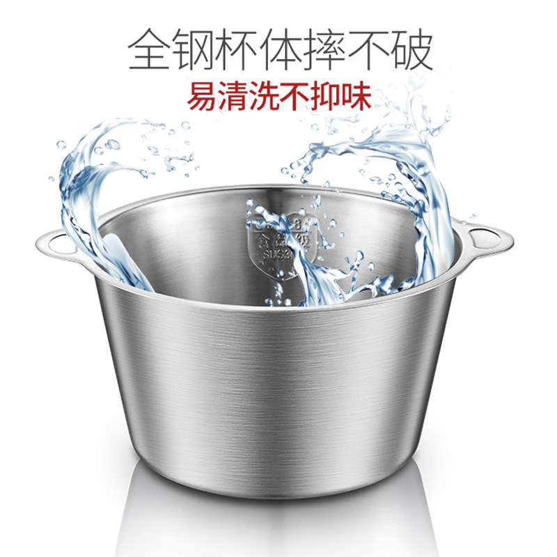 順庭絞肉機(jī)家用電動(dòng)不銹鋼多功能 攪拌機(jī)商用大容量2L