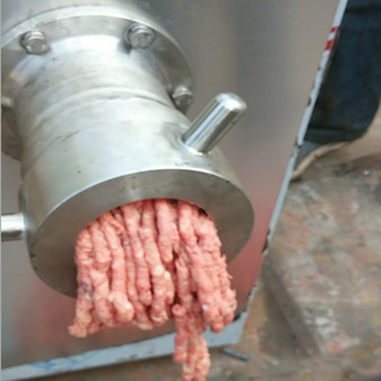 神州制造高品質(zhì)凍肉攪肉機 不銹鋼商用凍肉絞肉機生產(chǎn)廠家