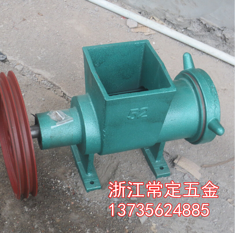 商用大型52號電動絞肉機(jī)分離式碎雞架家用肉類加工養(yǎng)殖必備