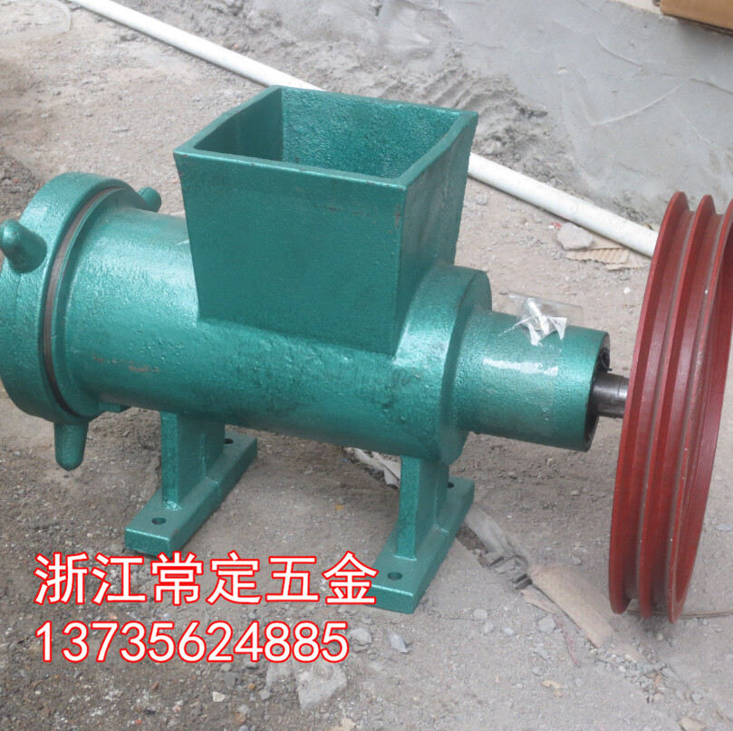 商用大型52號電動絞肉機(jī)分離式碎雞架家用肉類加工養(yǎng)殖必備