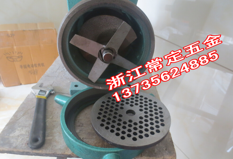 商用大型52號電動絞肉機(jī)分離式碎雞架家用肉類加工養(yǎng)殖必備
