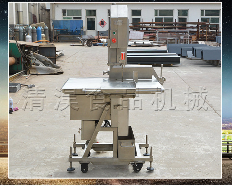QH350A不銹鋼立式電動鋸骨機(jī)商用各種凍肉分解鋸切排骨機(jī)器