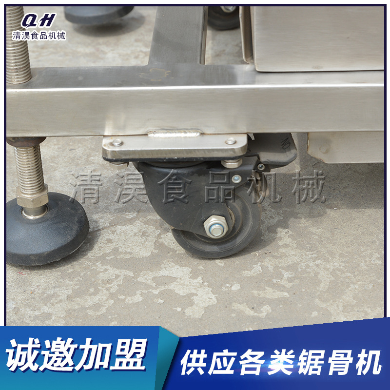 QH350A不銹鋼立式電動鋸骨機(jī)商用各種凍肉分解鋸切排骨機(jī)器