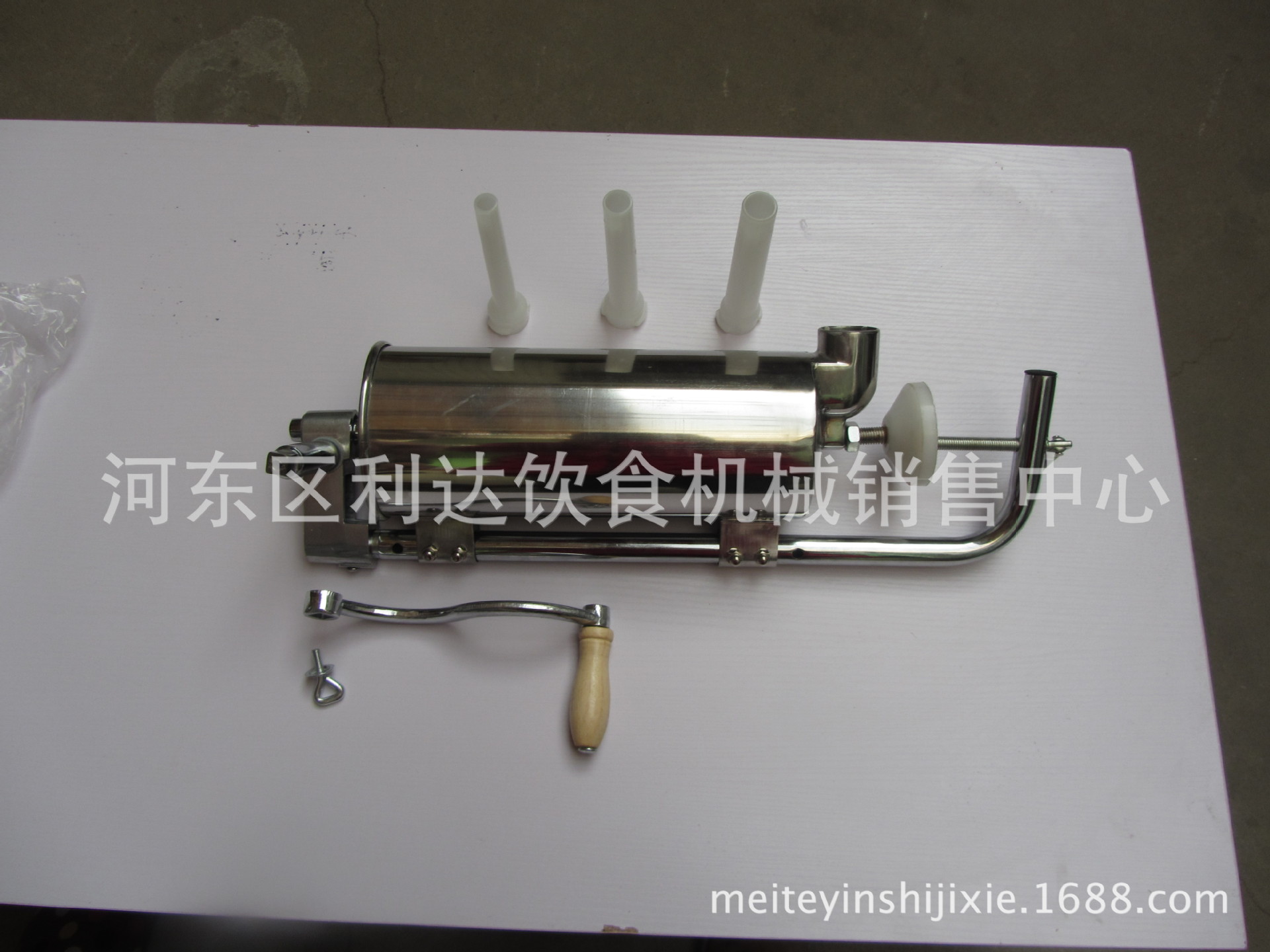 代發(fā)家用灌腸機(jī)立式不銹鋼灌腸機(jī) 商用手動灌香腸機(jī)器 手搖臘腸機(jī)
