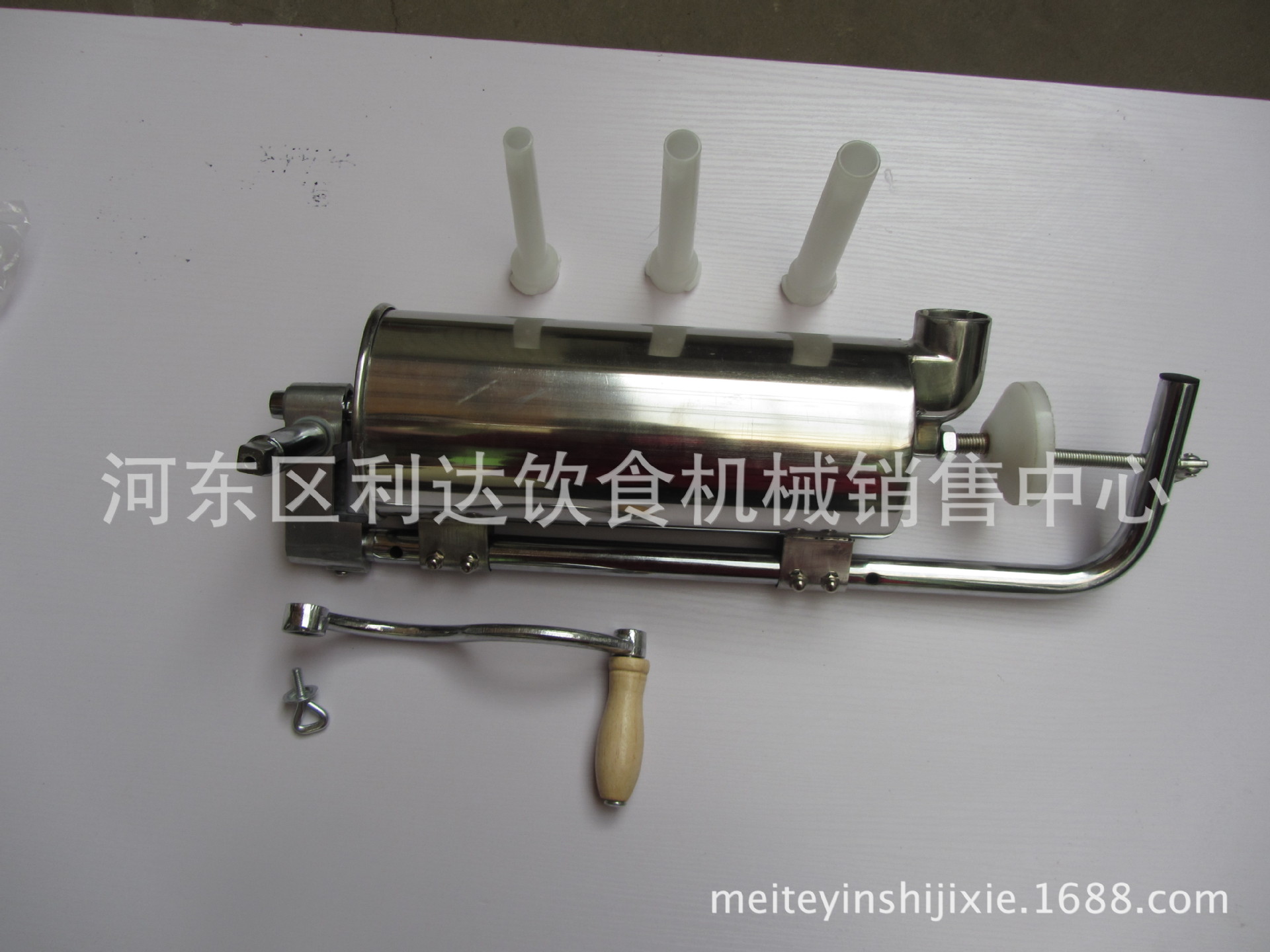 代發(fā)家用灌腸機(jī)立式不銹鋼灌腸機(jī) 商用手動灌香腸機(jī)器 手搖臘腸機(jī)