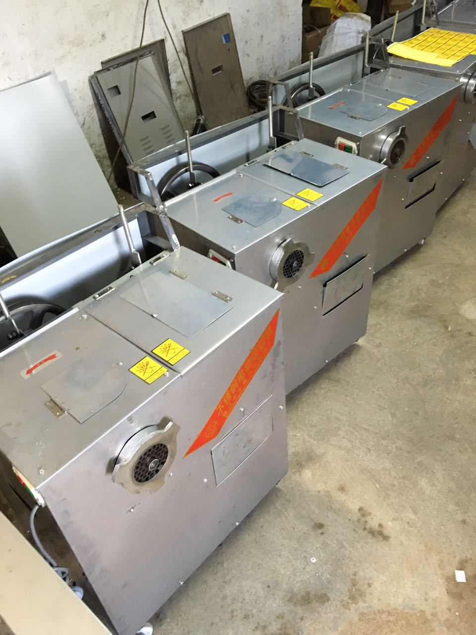 多功能不銹鋼商用絞切二用三用機(jī)電動(dòng)絞肉機(jī)切肉機(jī)切片切絲灌腸機(jī)