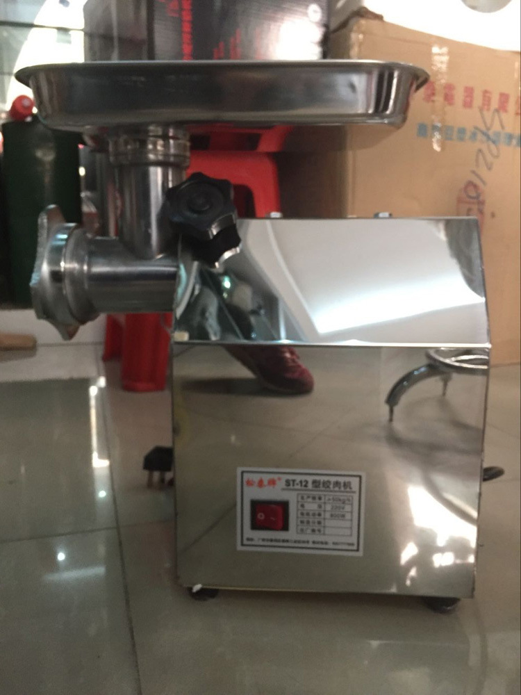 松泰ST-12型 電動(dòng)商用絞肉機(jī)多功能全不銹鋼灌腸機(jī)絞雞架絞牛肉機(jī)