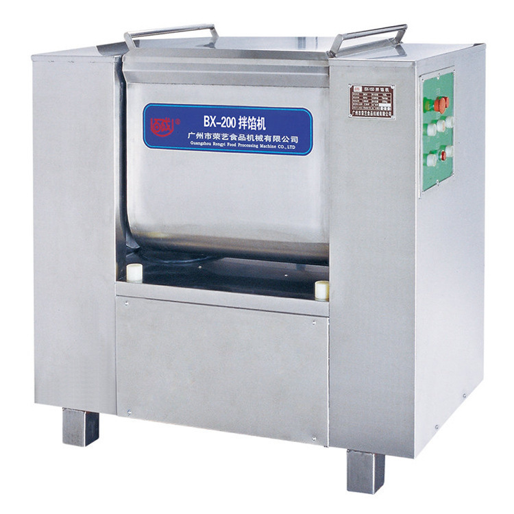 BX-200電動拌餡機(jī) 商用肉餡攪拌機(jī)200L大型和餡機(jī)不銹鋼拌餡機(jī)