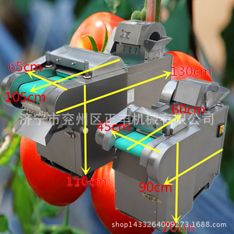 全自動(dòng)商用加工蔬菜機(jī) 瓜果切丁切塊機(jī) 土豆蘿卜切絲機(jī) 厚薄均勻