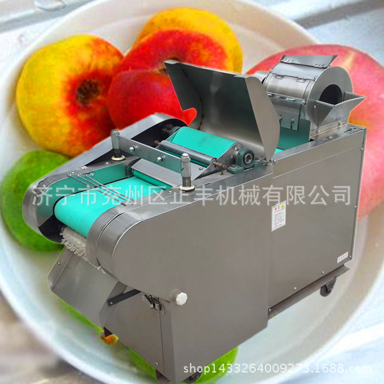 全自動(dòng)商用加工蔬菜機(jī) 瓜果切丁切塊機(jī) 土豆蘿卜切絲機(jī) 厚薄均勻