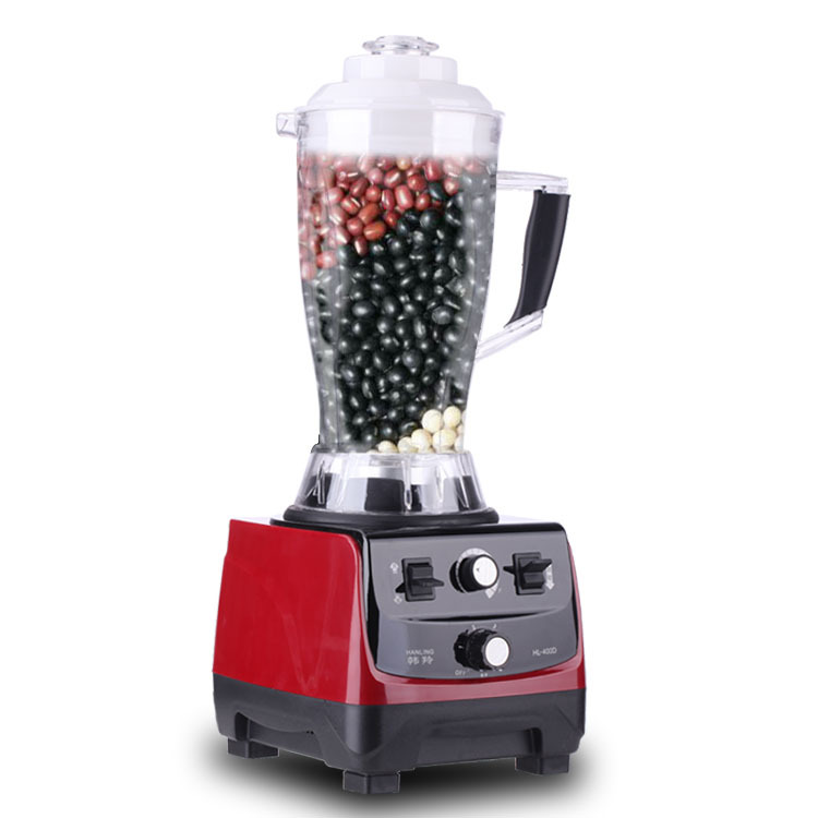 韓羚HL-400D豆?jié){機(jī)料理機(jī)現(xiàn)磨無(wú)渣商用大容量果汁破壁機(jī)攪拌機(jī)4L