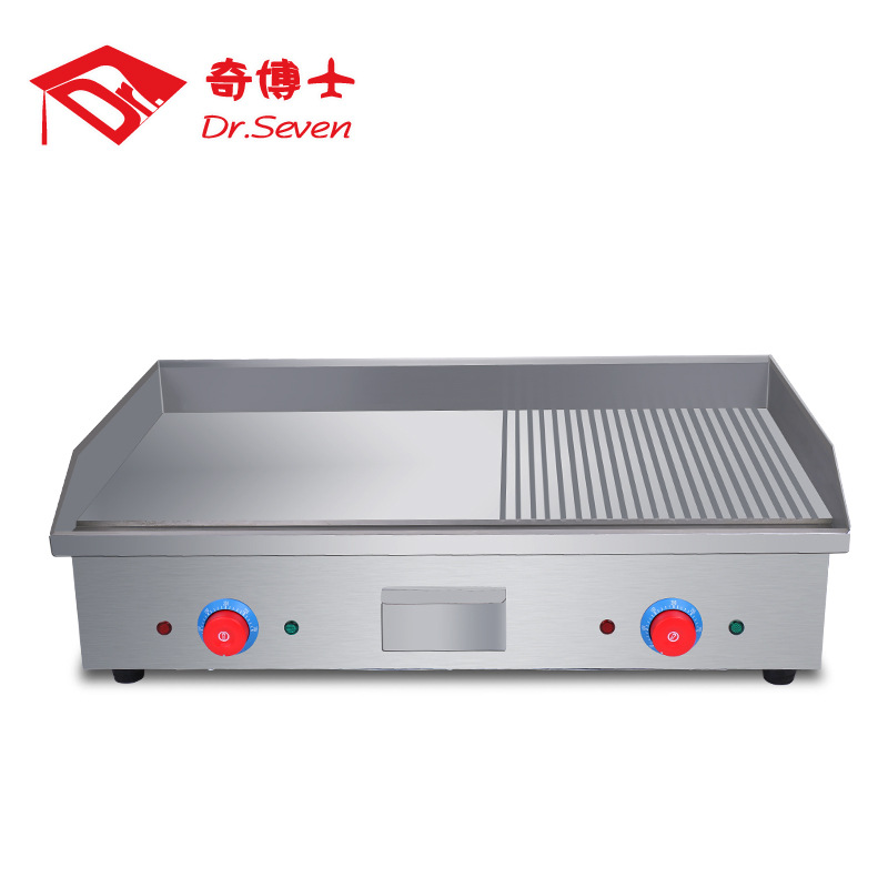 電扒爐 商用臺式鐵板燒魷魚機(jī) 臺灣手抓餅機(jī)銅鑼燒機(jī)鐵板燒設(shè)備