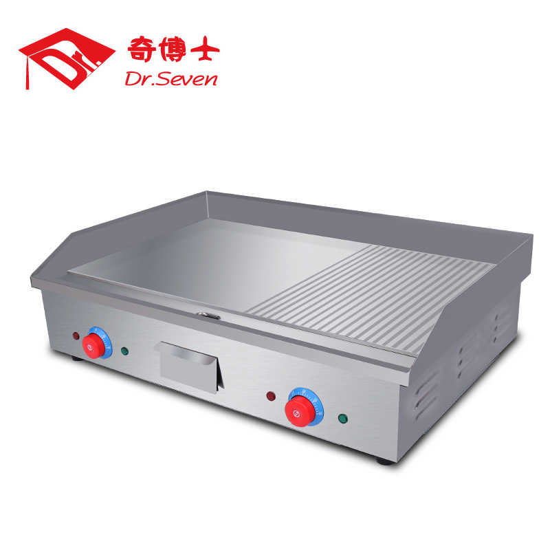 電扒爐 商用臺式鐵板燒魷魚機(jī) 臺灣手抓餅機(jī)銅鑼燒機(jī)鐵板燒設(shè)備
