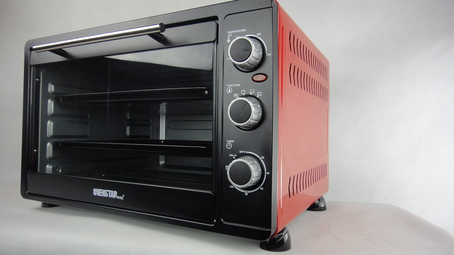 批發(fā)歐詩達多功能家用大容量55L電烤箱旋鈕商用烘焙蛋糕披薩禮品