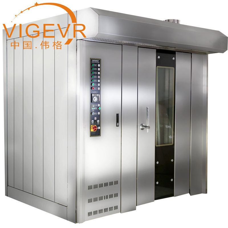 偉格16盤熱風旋轉(zhuǎn)烤爐商用面包大型電烤箱食品廠烘焙機械設備電