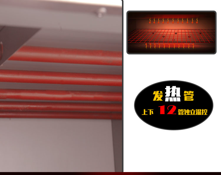 聯(lián)眾商用烤箱 三層蛋糕面包烘培爐設備電烤箱雙層披薩烤箱