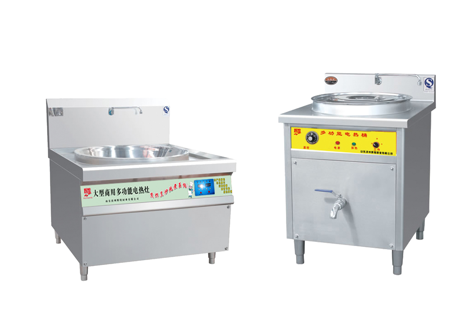 供應(yīng)餐廳食堂智能大型電熱鍋商用電熱灶（全國獨(dú)一家）