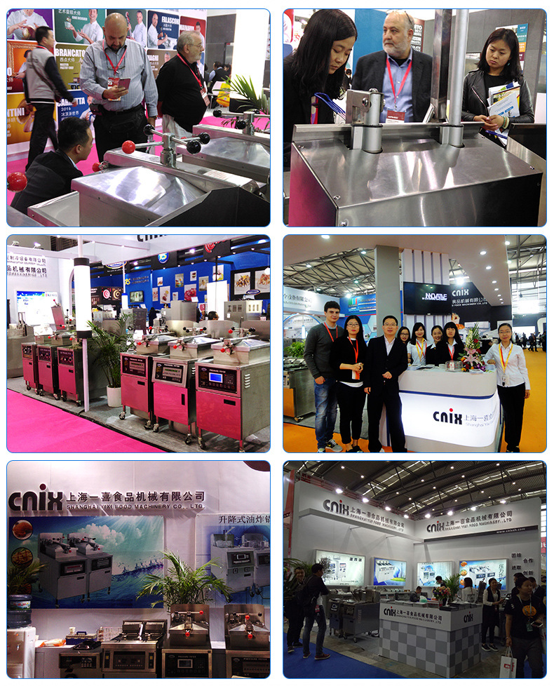 cnix一喜電熱開(kāi)口油炸鍋OFE-56A 立式炸爐電炸鍋 電炸鍋商用四缸