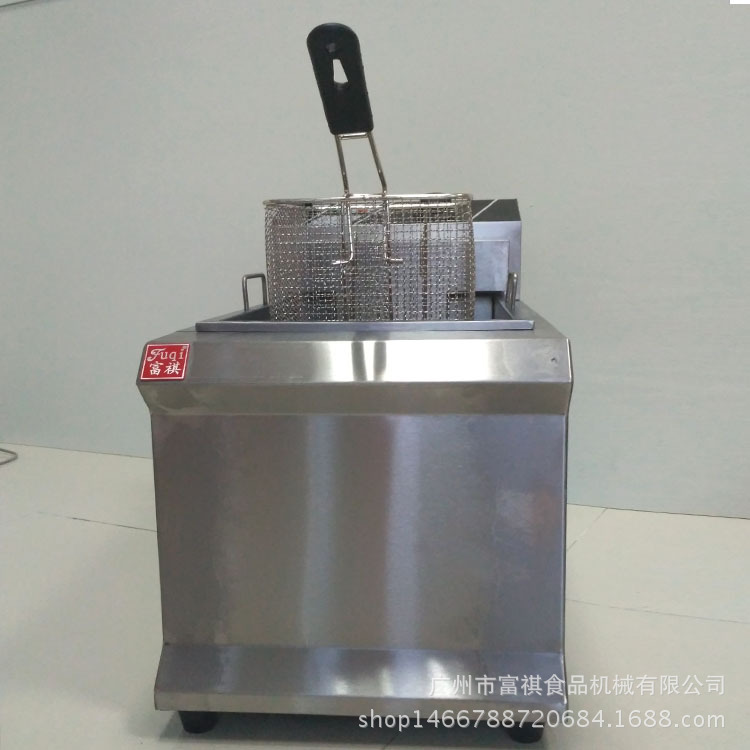 特價商用電炸爐不銹鋼電炸鍋批發(fā)薯塔機炸薯條機漢堡店奶茶店設備