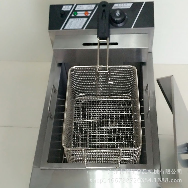 特價商用電炸爐不銹鋼電炸鍋批發(fā)薯塔機炸薯條機漢堡店奶茶店設備