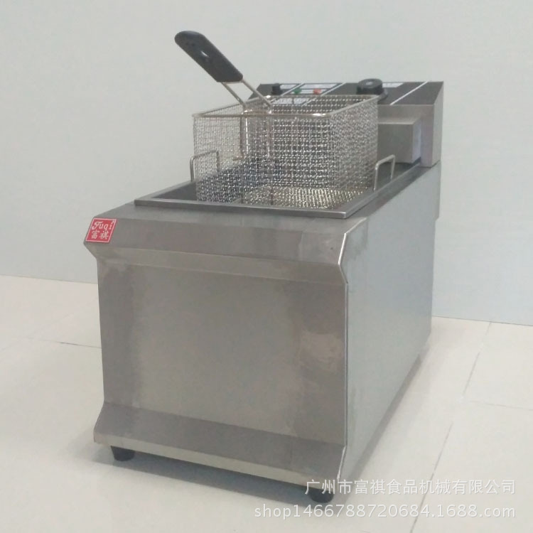 特價商用電炸爐不銹鋼電炸鍋批發(fā)薯塔機炸薯條機漢堡店奶茶店設備