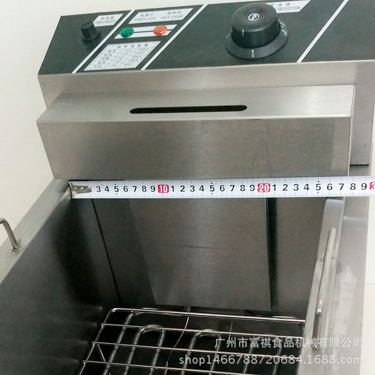 特價商用電炸爐不銹鋼電炸鍋批發(fā)薯塔機炸薯條機漢堡店奶茶店設備