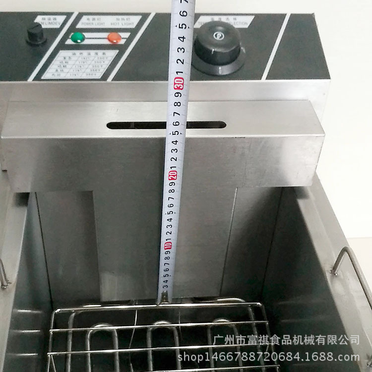 特價商用電炸爐不銹鋼電炸鍋批發(fā)薯塔機炸薯條機漢堡店奶茶店設備