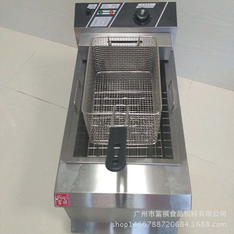特價商用電炸爐不銹鋼電炸鍋批發(fā)薯塔機炸薯條機漢堡店奶茶店設備