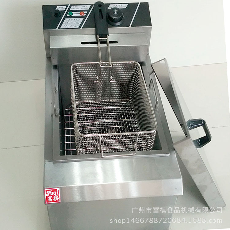 特價商用電炸爐不銹鋼電炸鍋批發(fā)薯塔機炸薯條機漢堡店奶茶店設備