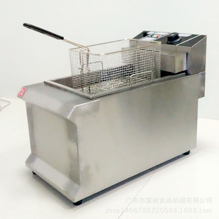 特價商用電炸爐不銹鋼電炸鍋批發(fā)薯塔機炸薯條機漢堡店奶茶店設備