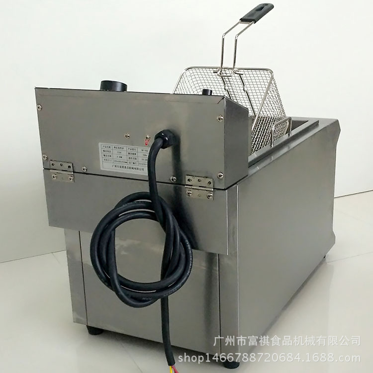 特價商用電炸爐不銹鋼電炸鍋批發(fā)薯塔機炸薯條機漢堡店奶茶店設備
