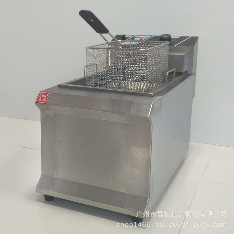 特價商用電炸爐不銹鋼電炸鍋批發(fā)薯塔機炸薯條機漢堡店奶茶店設備