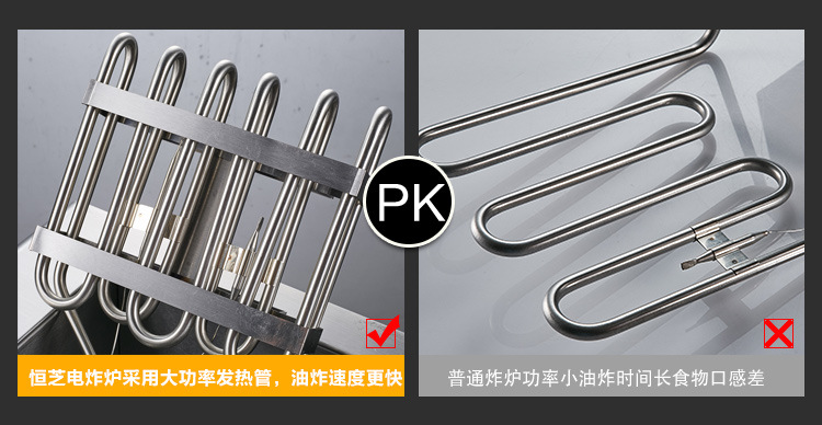 商用電炸爐13L油炸鍋炸爐電炸爐單缸加厚油炸機(jī)炸雞炸薯條機(jī)包郵